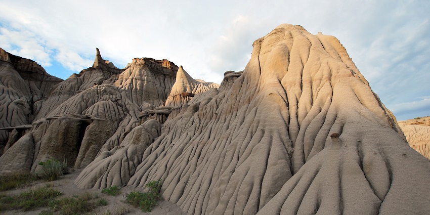 Split Mountain, Dinosaur National Monument, showcasing Permian-era rock layers in Utah