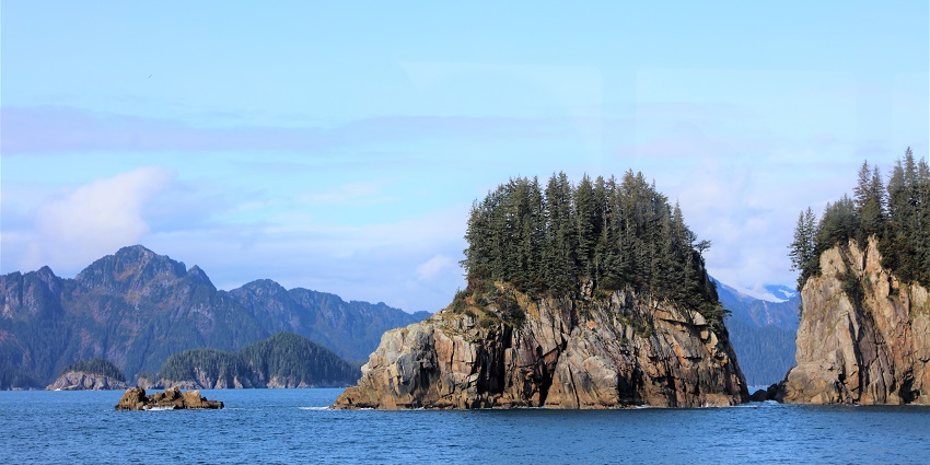 An image of glaciers, wildlife, and stunning landscapes make Kenai Fjords National Park