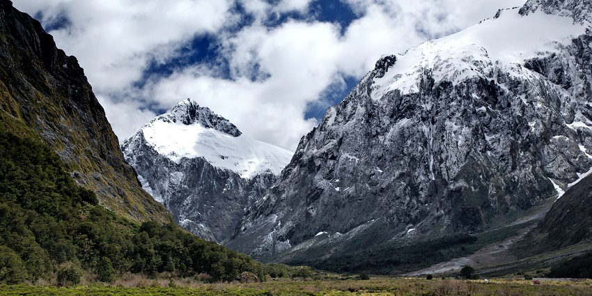The breathtaking Fiordland National Park is nestled in New Zealand’s South Island.