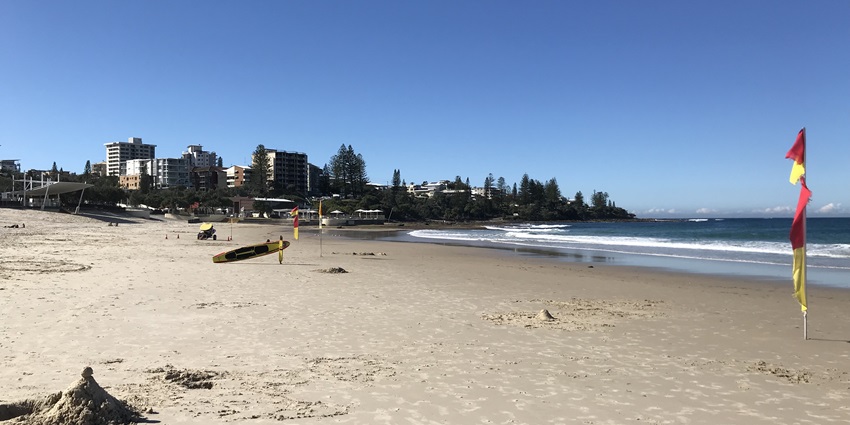 The Caloundra Music Festival takes place at Kings Beach in Queensland