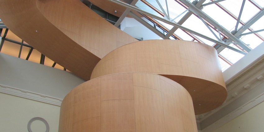 A picture of the Art Gallery of Ontario location, central and surrounded by Toronto.