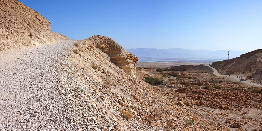 Masada National Park is a historical fortress in the Judean Desert, offering stunning views and history.