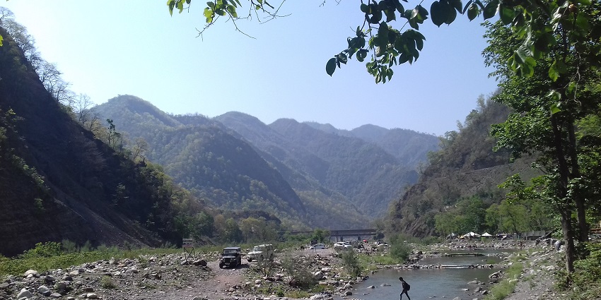 Shivpuri near Rishikesh is popular for river rafting and other adventure activities.