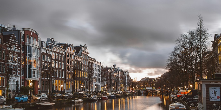 The famous Dutch museum - Van Gogh Museum is located in Amsterdam, Netherlands.