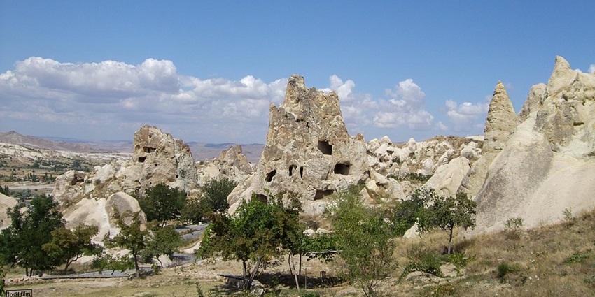 Göreme Open Air Museum is located in the Goreme Valley.