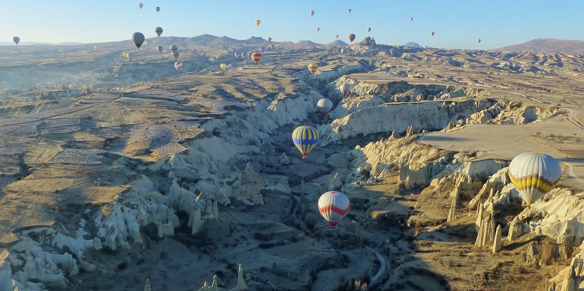 Scenic valley with unique rock formations and breathtaking landscapes.