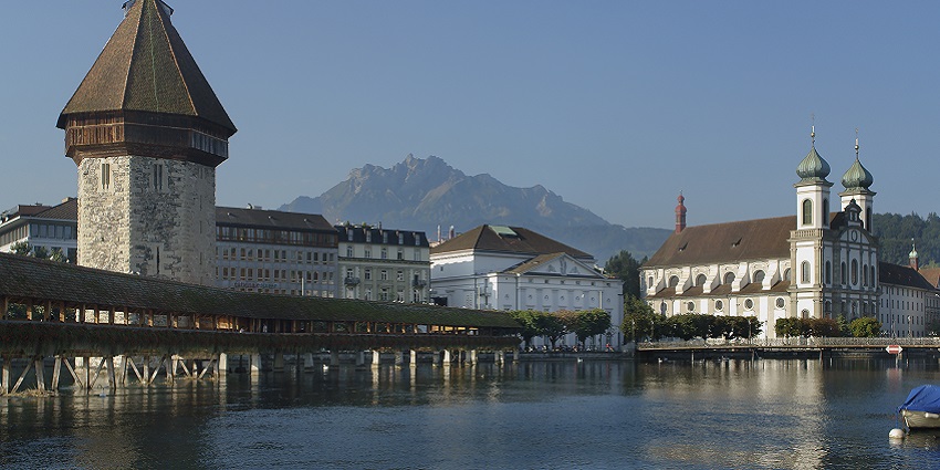 Switzerland nightlife hub features scenic bars & entertainment with Lucerne.