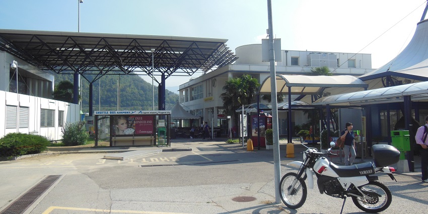 Image of an airport - Regional airport located in the Swiss city of Lugano