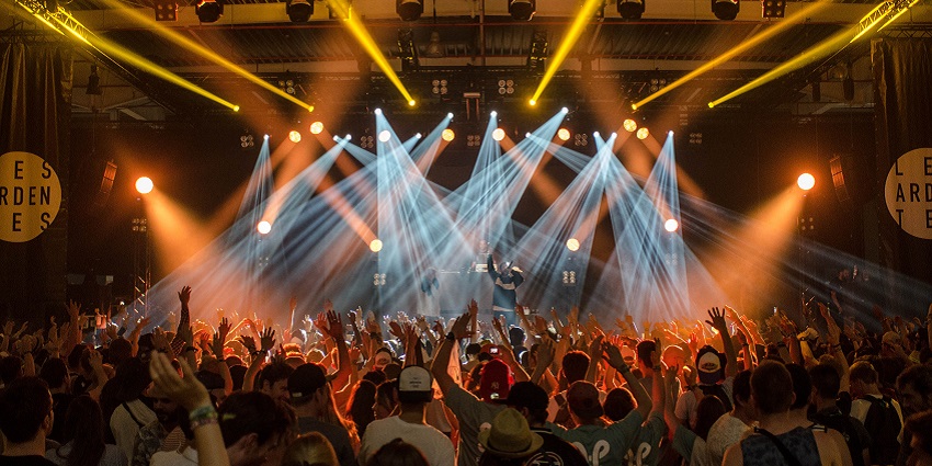 An image of a music venue which looks similar to the Lula Lounge.