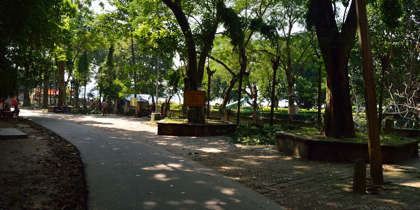 A picture of Mangal Pandey Park, near Gandhi Museum Barrackpore, North 24 Parganas.