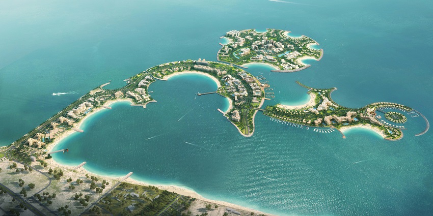 Man-made island is among the best places to visit in Dammam with resorts, beaches, and luxury attractions.