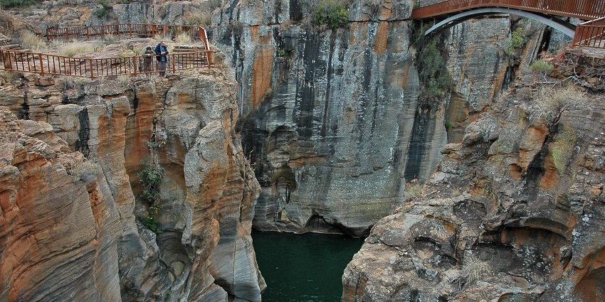 Soak in the views at Blyde River Canyon, a stunning thing to do in South Africa.