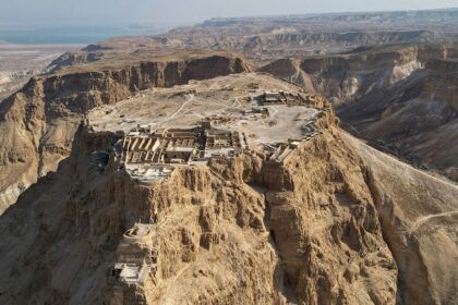 Masada National Park offers stunning views and is one of the top places to see in Israel