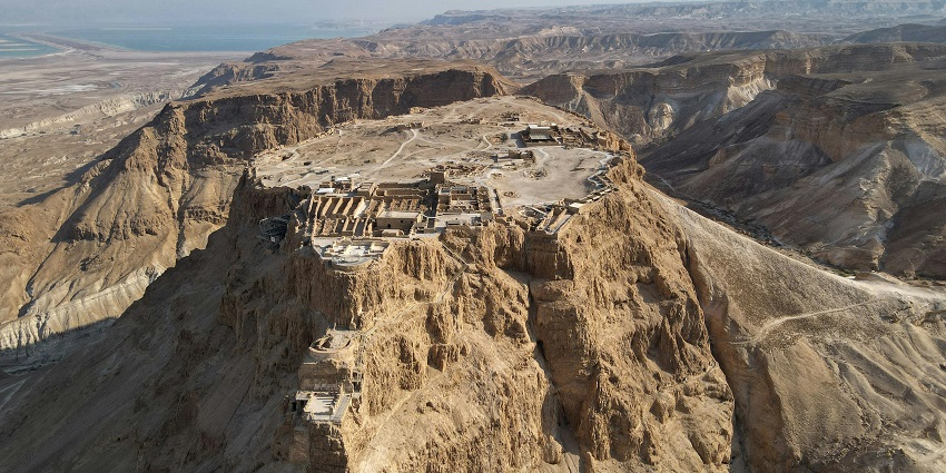 Masada is one of the best tourist places to visit in Israel which is famous for its history