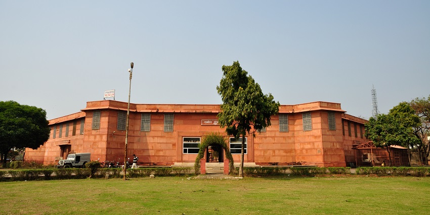 A picture of Mathura Museum, a place showcasing the rich cultural heritage of Mathura.