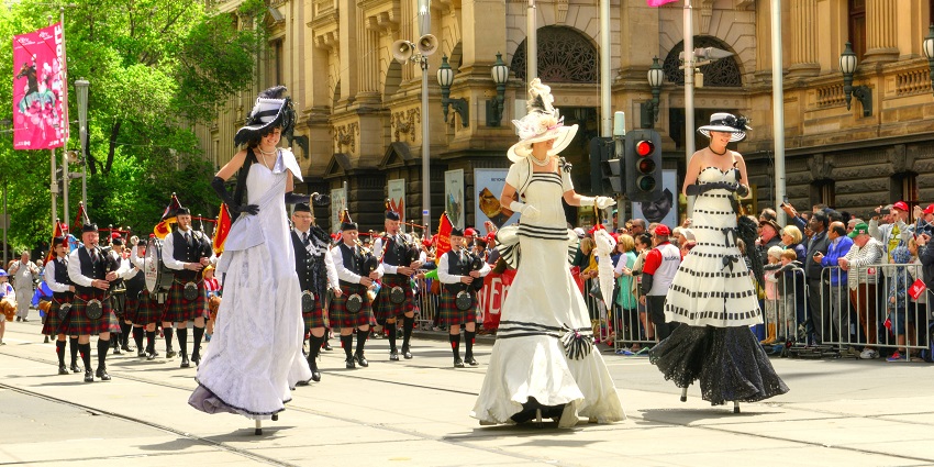 Melbourne Cup Carnival is your next spot for period era outfit inspiration