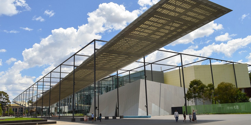 Melbourne Museum is the most spacious in terms of space and area