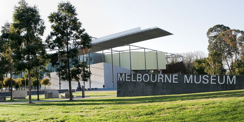 Melbourne Museum which conserve musical traditions, and major athletic victories.
