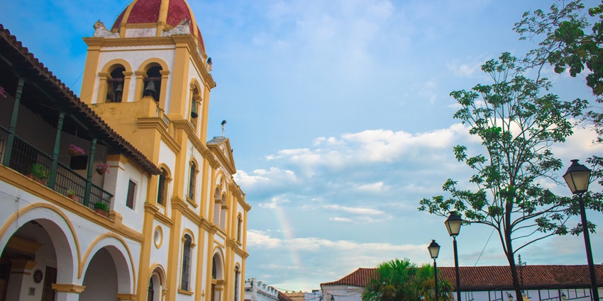 A view from Mompox streets, a place to visit in Colombia