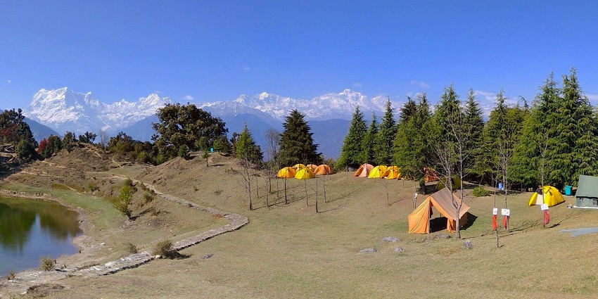 Scenic camping in Haridwar surrounded by nature’s magnificence.