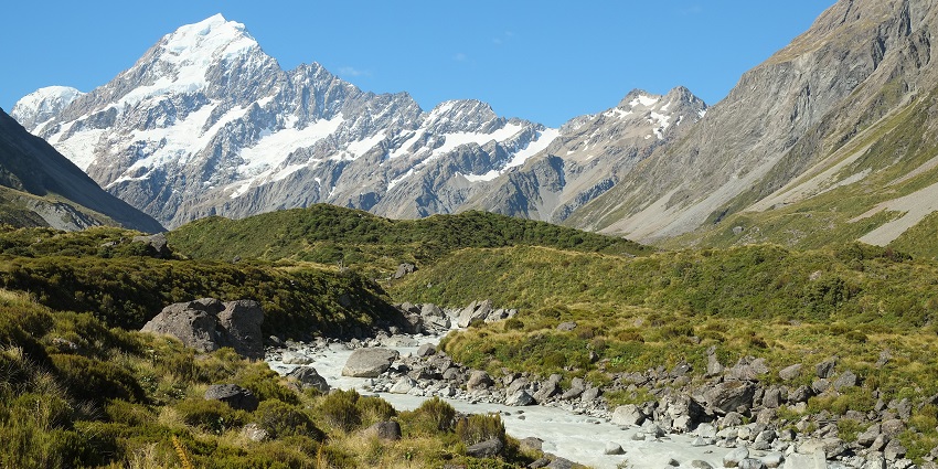 A thrilling experience of skydiving near Mount Cook in New Zealand