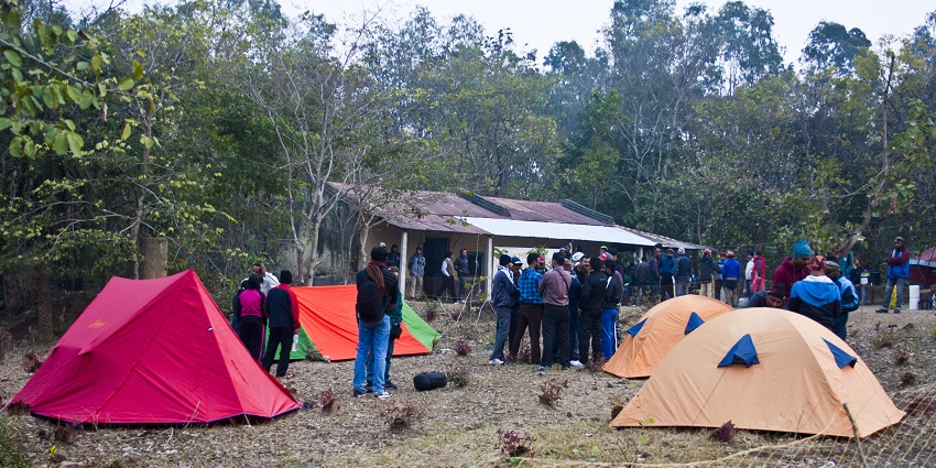 The best camp in Rishikesh with breathtaking mountain views and amenities.