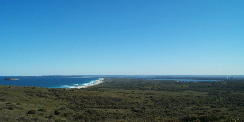 Breathtaking coastal views at Munmorah State Conservation Area near Caves Beach