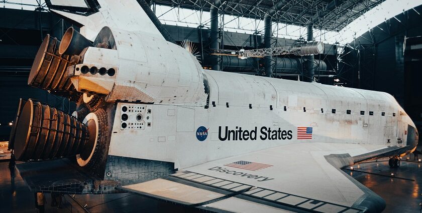 NASA's Earth Information Center exhibit at the Museum of Natural History, showcasing data.