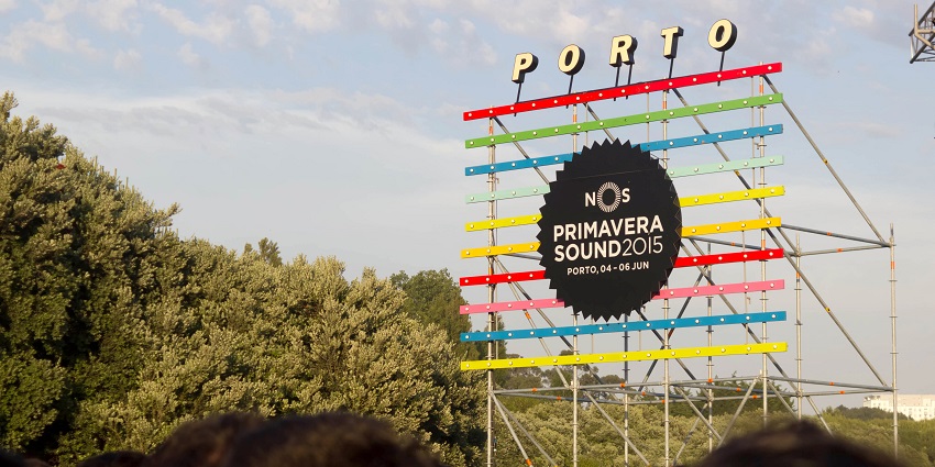 An indie music scene at NOS Primavera Sound, among Portugal Music Festivals.