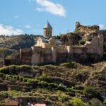 An image of the stunning Narikala Fort which offers panoramic views of Tbilisi city.