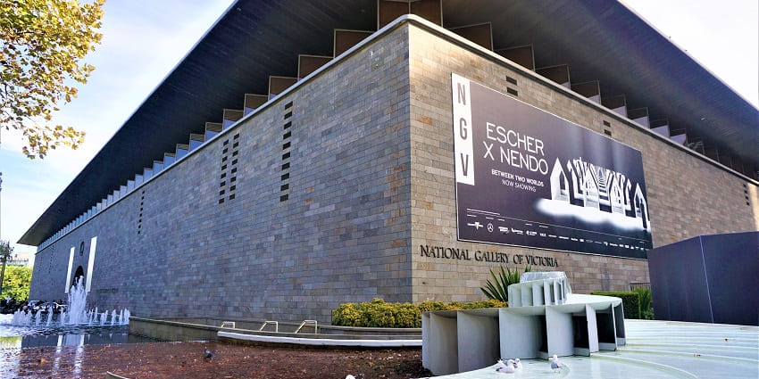 Discover different paintings at the National Gallery of Victoria in Melbourne, Australia.