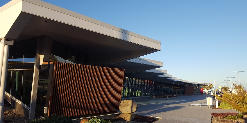 New Plymouth Airport connects Taranaki’s rugged coastlines.