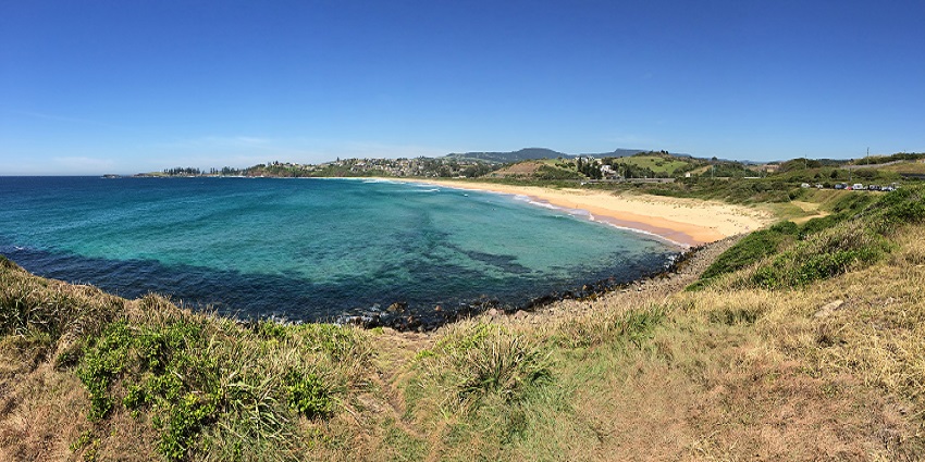 Beautiful beach in New South Wales, a vibrant place to visit in Australia.