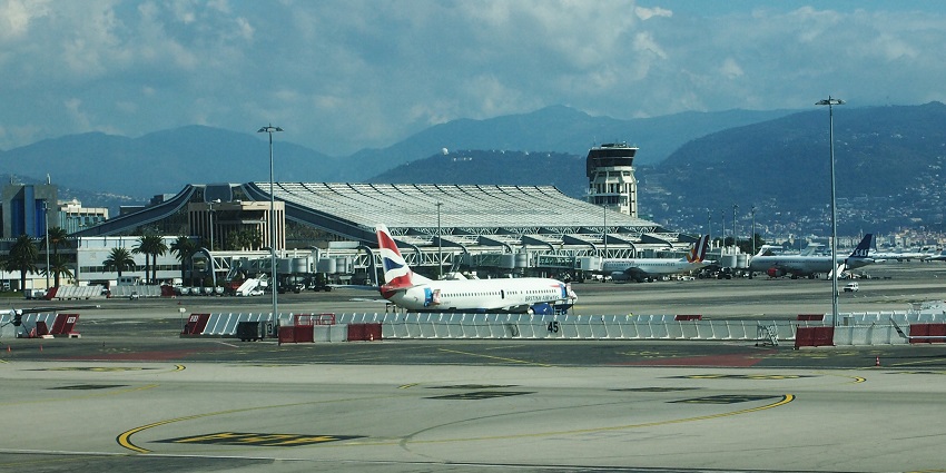 Major international airport serving the French Riviera with modern facilities.