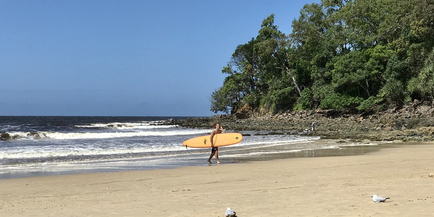 Mesmerising environment at Noosa Main Beach which is one of the beaches in Australia.