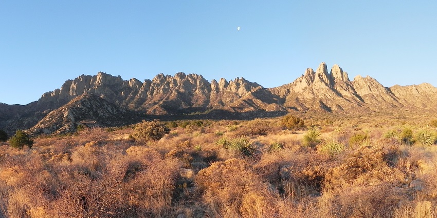 Organ Mountains-Desert Peaks National Monument popular destination near White Sands.