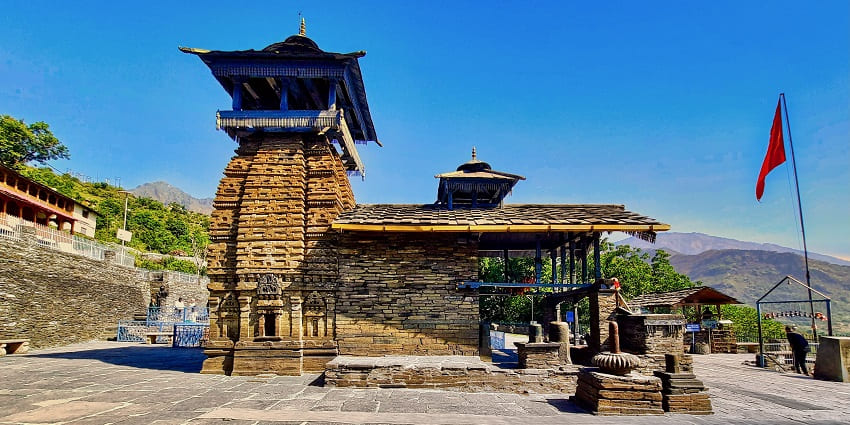 The Lakha Mandal Shiv Temple nestled in the heart of Uttarakhand