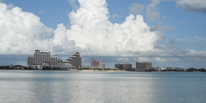 The panoramic view of Cable Beach skyline.