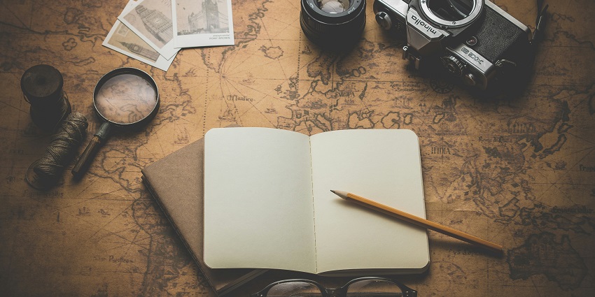An image of essential travel things necessary for your trip to the monastery in West Bengal.