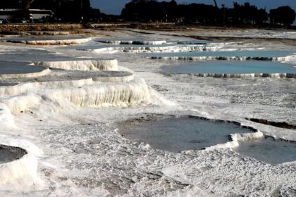 Pamukkale Hot Springs offers therapeutic waters and magnificence.