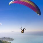 Paragliding in Turkey with stunning coastlines and landscapes.