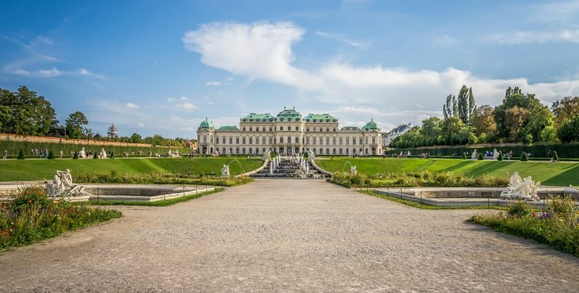 Adventurers exploring stunning landscapes, among the top places to visit in Austria.