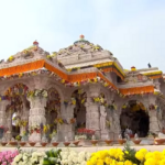 A picture of Ram Janam Bhoomi temple, one of the best places to see near Ayodhya