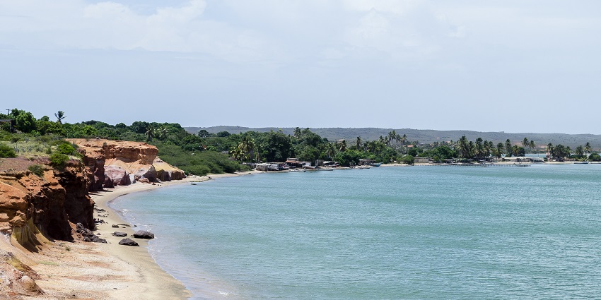 A view of Playa del Amor, located in the Marieta Islands, perfect for a weekend gateway.
