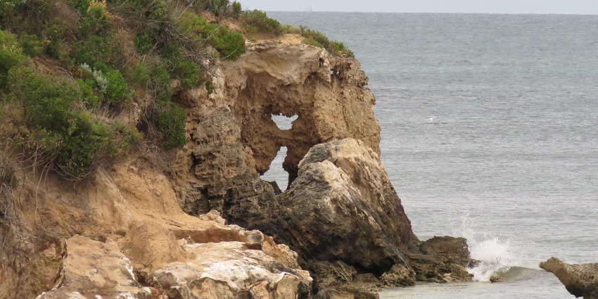 Rugged cliff at Point Peron, a place to visit near Penguin island