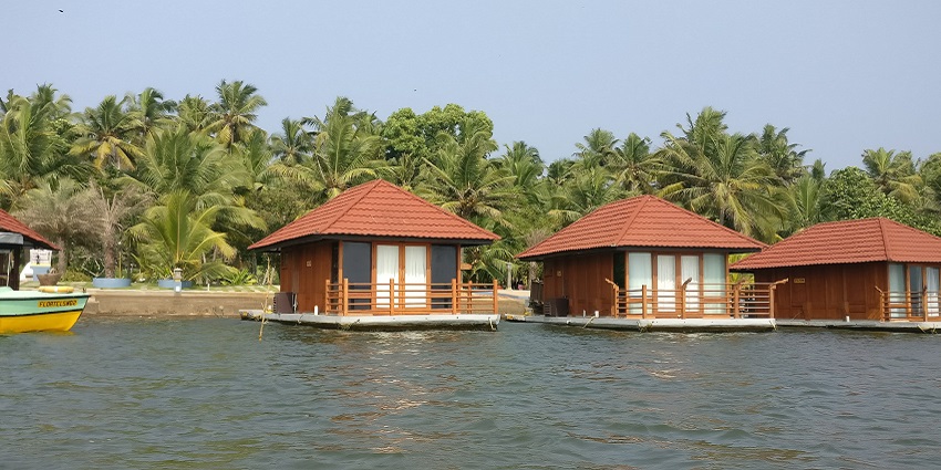 Image of Poovar Island with picturesque view, it is a awesome and amazing place