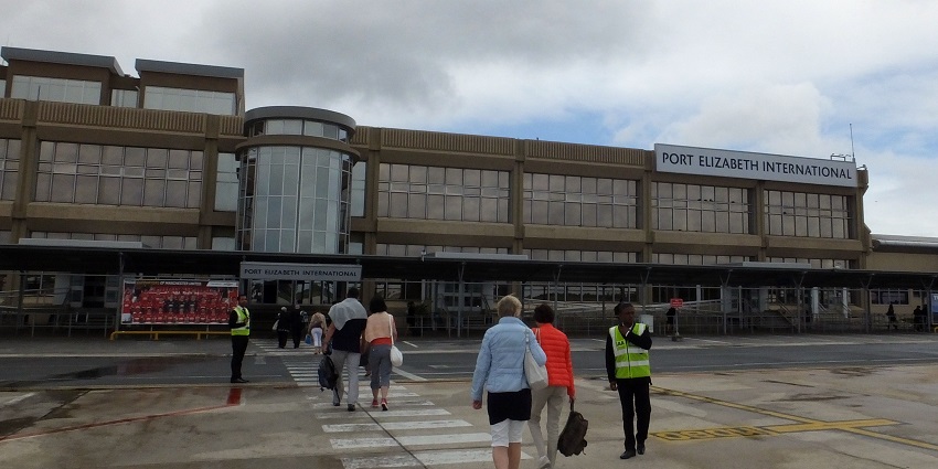 A huge terminal at the Friendly City airport in South Africa