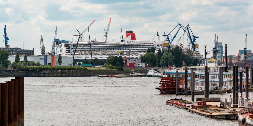 The Queen Mary, a historic cruise ship and top places to see near Long Beach California