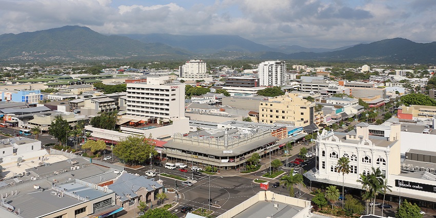 Aerial view of Queensland is a popular place to visit in Australia