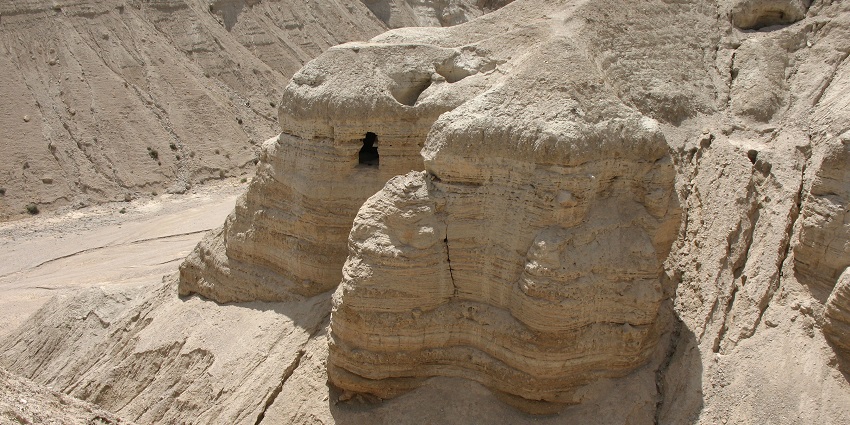 Qumran Caves is an archaeological site where the Dead Sea Scrolls were discovered.